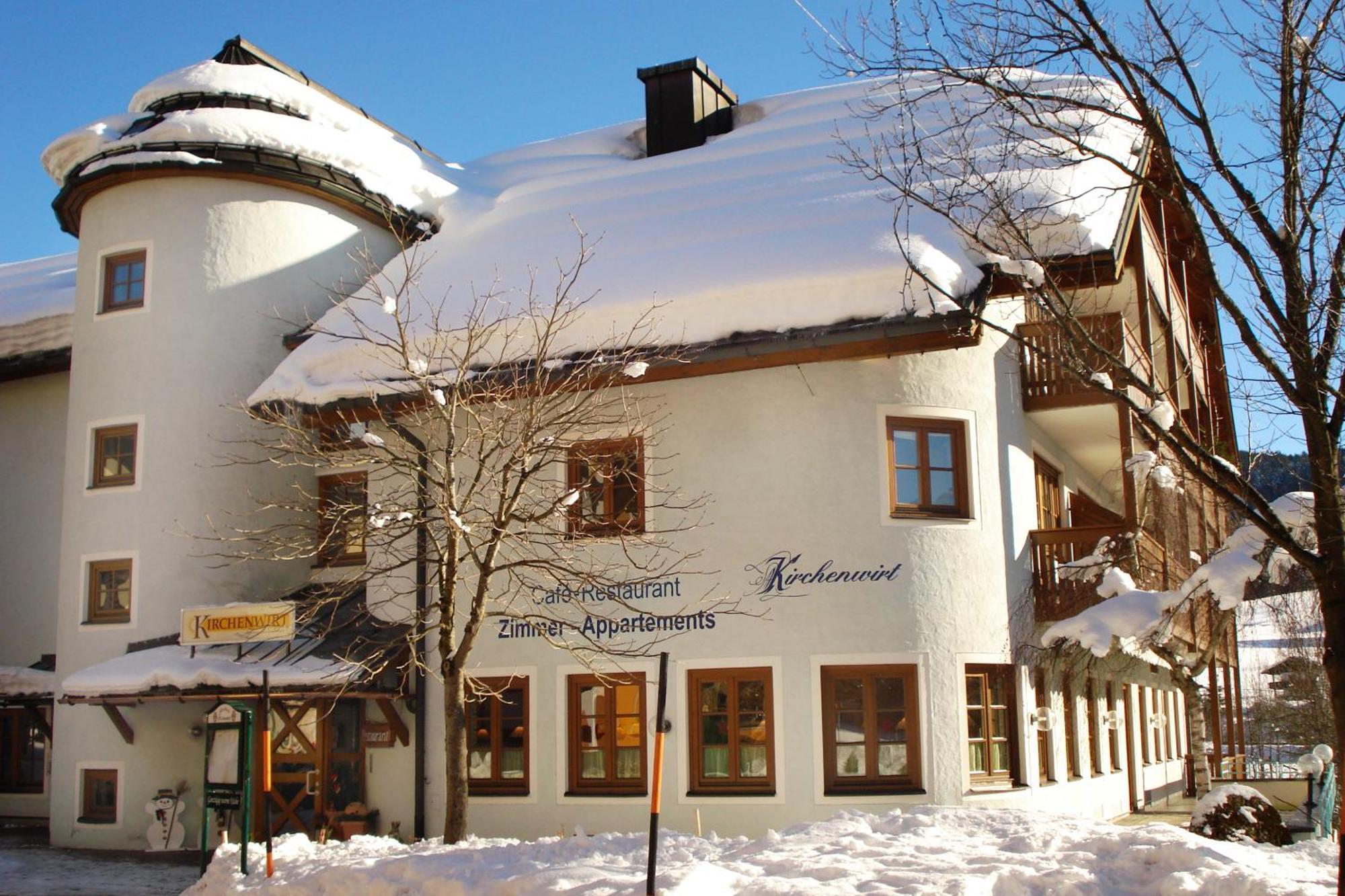 Dachstein West Hotel Gmbh-Kirchenwirt Russbach Russbach am Pass Gschütt Extérieur photo